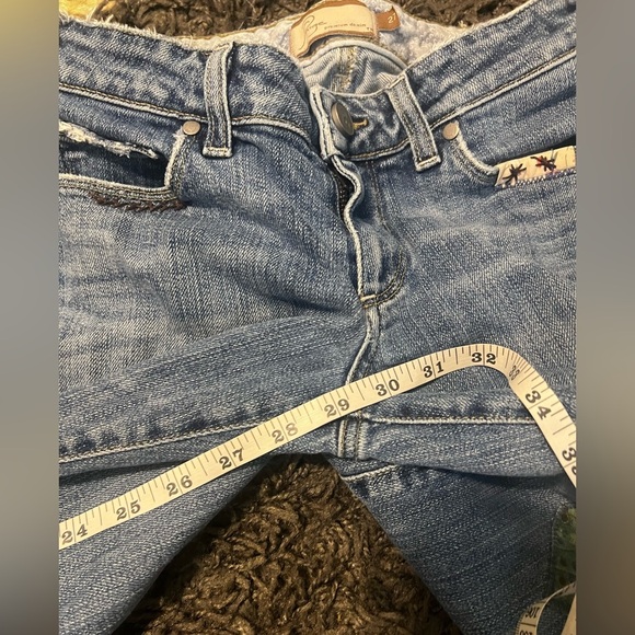 PAIGE Vintage Patchwork Laurel Canyon Bootcut Jean - Picture 11 of 13